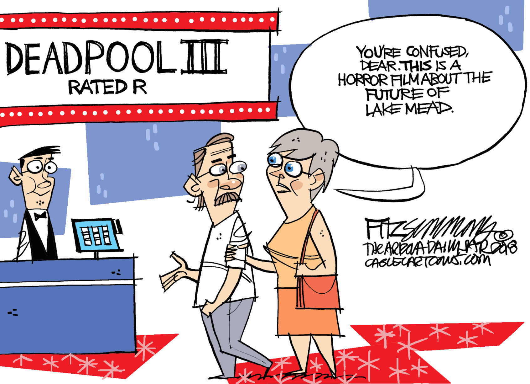 Daily Fitz Cartoon: Water